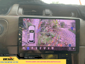 Toyota Camry 2001 gắn màn hình Zestech E360 7 Toyota Camry 2001 gắn màn hình Zestech E360 TB Auto