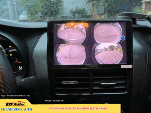 Toyota Vios 2024 lên màn hình Zestech E360 TB Auto
