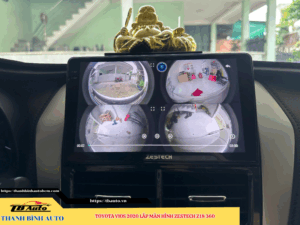 Toyota Vios 2020 gắn màn hình Zestech Z18 360 5 Toyota Vios 2020 gắn màn hình Zestech Z18 360 Thanh Bình Auto