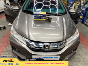 Honda City 2016 lắp màn hình Oled A5 + Camera lùi TB Auto