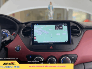 Hyundai i10 2018 gắn màn hình Oled X4S Cam 360 TB Auto