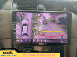 Toyota Camry 2001 gắn màn hình Zestech E360 8 Toyota Camry 2001 gắn màn hình Zestech E360 TB Auto