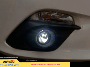 Mazda 3 gắn đèn bi gầm Zestech GX201 8 Mazda 3 gắn đèn bi gầm Zestech GX201 TB Auto
