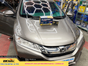 Honda City 2016 lắp màn hình Oled A5 + Camera lùi TB Auto