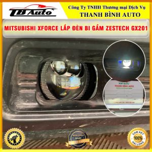 Mitsubishi Xforce lắp đèn bi gầm Zestech GX201