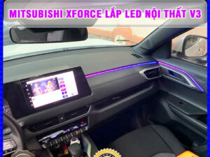 Mitsubishi Xforce lắp Led nội thất V3 TB Auto
