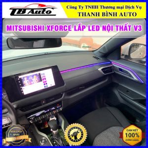 Mitsubishi Xforce lắp Led nội thất V3 TB Auto