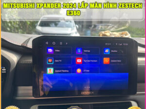 Mitsubishi Xpander 2024 lắp màn hình Zestech E360 Thanh Bình Auto