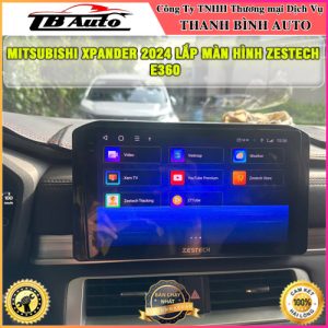 Mitsubishi Xpander 2024 lắp màn hình Zestech E360 Thanh Bình Auto