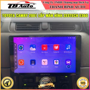 Toyota Camry 2001 gắn màn hình Zestech E360 TB Auto