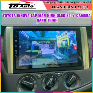 Toyota Innova lắp màn hình Oled X4 + Camera hành trình TB Auto