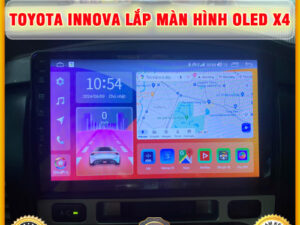 Toyota Innova lắp màn hình Oled X4 TB Auto