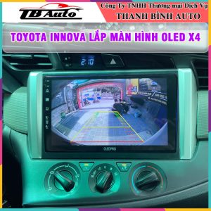 Toyota Innova lên màn hình Oled X4 TB Auto