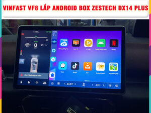 VinFast VF8 gắn Android Box Zestech DX14 Plus TB Auto