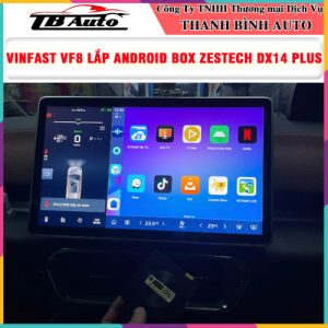 VinFast VF8 gắn Android Box Zestech DX14 Plus TB Auto