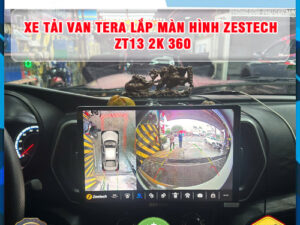 Xe Tải Van Tera gắn màn hình Zestech ZT13 2K 360 TB Auto