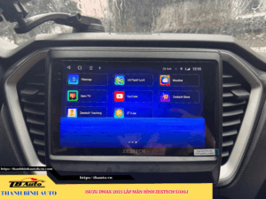 Isuzu Dmax 2021 lên màn hình Zestech S100J 1 Isuzu Dmax 2021 lên màn hình Zestech S100J TB Auto