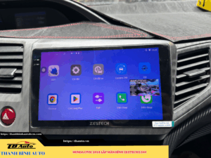 Honda Civic 2014 lên màn hình Zestech E360 2 Honda Civic 2014 lên màn hình Zestech E360 TB Auto
