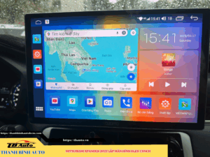 Mitsubishi Xpander 2022 lắp màn hình Oled 13 inch 1 Mitsubishi Xpander 2022 lắp màn hình Oled 13 inch TB Auto