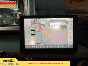 VinFast VF3 gắn màn hình Zestech ZT3 Cam 360 TB Auto