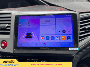Honda Civic 2014 lên màn hình Zestech E360 1 Honda Civic 2014 lên màn hình Zestech E360 TB Auto