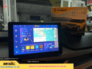 VinFast VF3 gắn màn hình Zestech ZT3 Cam 360 TB Auto