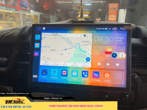 Ford Transit lên màn hình Oled 13inch 1 Ford Transit lên màn hình Oled 13inch TB Auto