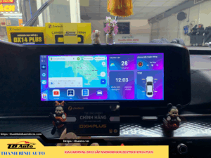 Kia Carnival 2022 gắn Android Box Zestech DX14 Plus TB Auto