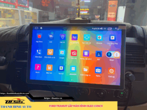 Ford Transit lên màn hình Oled 13inch 3 Ford Transit lên màn hình Oled 13inch TB Auto