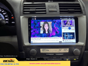 Toyota Camry 2012 lắp màn hình Oled X4 3 Toyota Camry 2012 lắp màn hình Oled X4 Thanh Bình Auto