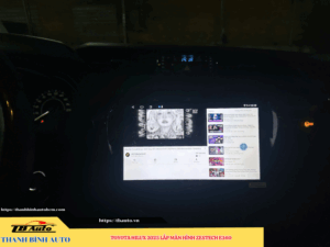 Toyota Hilux 2025 lắp màn hình Zestech E360 TB Auto