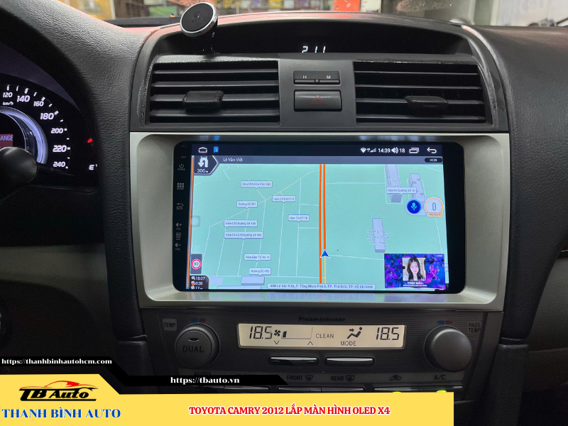 Toyota Camry 2012 lắp màn hình Oled X4 10 Toyota Camry 2012 lắp màn hình Oled X4 Thanh Bình Auto