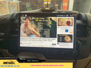 Ford Transit lên màn hình Oled 13inch 4 Ford Transit lên màn hình Oled 13inch TB Auto