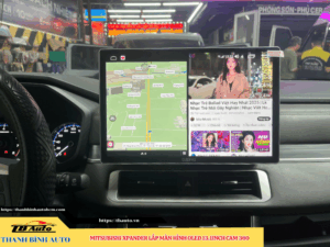 Mitsubishi Xpander gắn màn hình Oled 13.1inch Cam 360 TB Auto