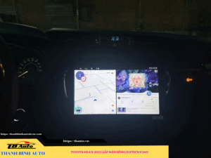 Toyota Hilux 2025 lắp màn hình Zestech E360 TB Auto