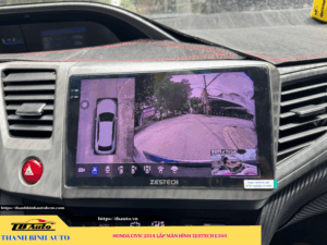 Honda Civic 2014 lên màn hình Zestech E360 6 Honda Civic 2014 lên màn hình Zestech E360 TB Auto