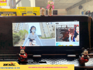 Kia Carnival 2022 gắn Android Box Zestech DX14 Plus TB Auto