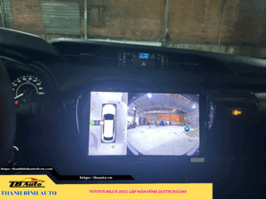 Toyota Hilux 2025 lắp màn hình Zestech E360 TB Auto