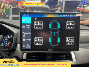 Mitsubishi Xpander gắn màn hình Oled 13.1inch Cam 360 TB Auto