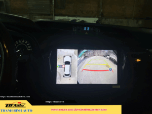 Toyota Hilux 2025 lắp màn hình Zestech E360 TB Auto