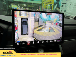 Mitsubishi Xpander 2025 lên màn hình Oled 13.1 inch Cam 360 TB Auto