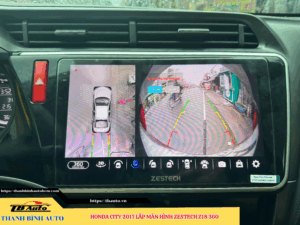 Honda City 2017 lên màn hình Zestech Z18 360 TB Auto