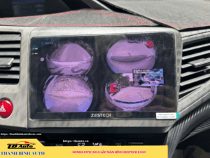 Honda Civic 2014 lên màn hình Zestech E360 8 Honda Civic 2014 lên màn hình Zestech E360 TB Auto