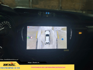 Toyota Hilux 2025 lắp màn hình Zestech E360 TB Auto