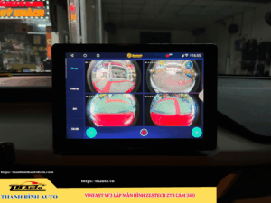 VinFast VF3 gắn màn hình Zestech ZT3 Cam 360 TB Auto