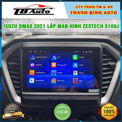 isuzu-dmax-2021-lap-man-hinh-zestech-s100j-tb-auto Isuzu Dmax 2021 lên màn hình Zestech S100J TB Auto