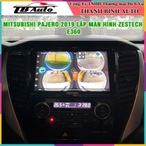 Mitsubishi Pajero 2019 lên màn hình Zestech E360 TB Auto