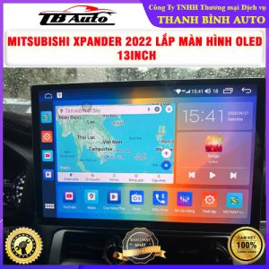 Mitsubishi Xpander 2022 lắp màn hình Oled 13 inch TB Auto