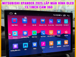 Mitsubishi Xpander 2025 lên màn hình Oled 13.1 inch Cam 360 TB Auto