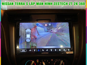 Nissan Terra S gắn màn hình Zestech ZT 2K 360 TB Auto